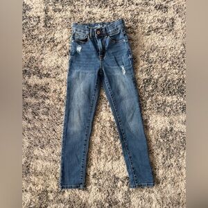 Jordache Distressed Blue Skinny Jeans